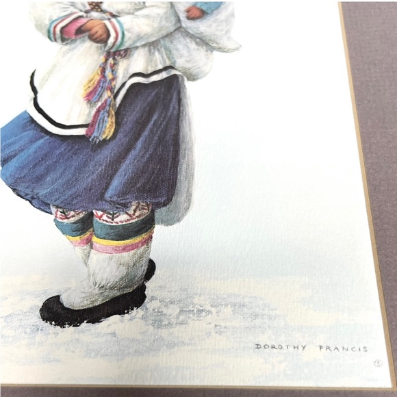 Vtg Panneloo’s Brother Framed Print by Dorothy Francis - Picture 5 of 12